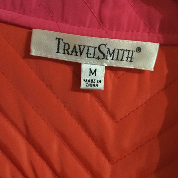 Travel Smith Women's Pink and Orange Jacket - Picture 4 of 7